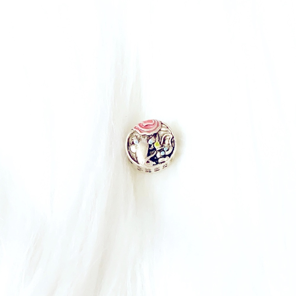 Silver Momma And Dumbo Spacer Bead - Picture 1 of 6